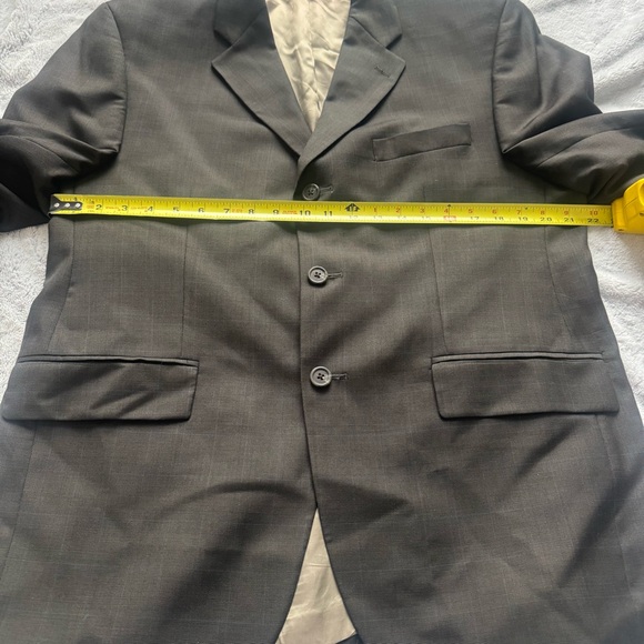 Lauren Ralph Lauren for Marshall Fields Dark Brown Men's Blazer Size 42S - Picture 3 of 10